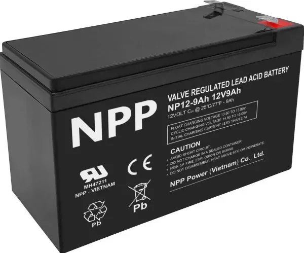 Akumulator 12v 9ah NPP